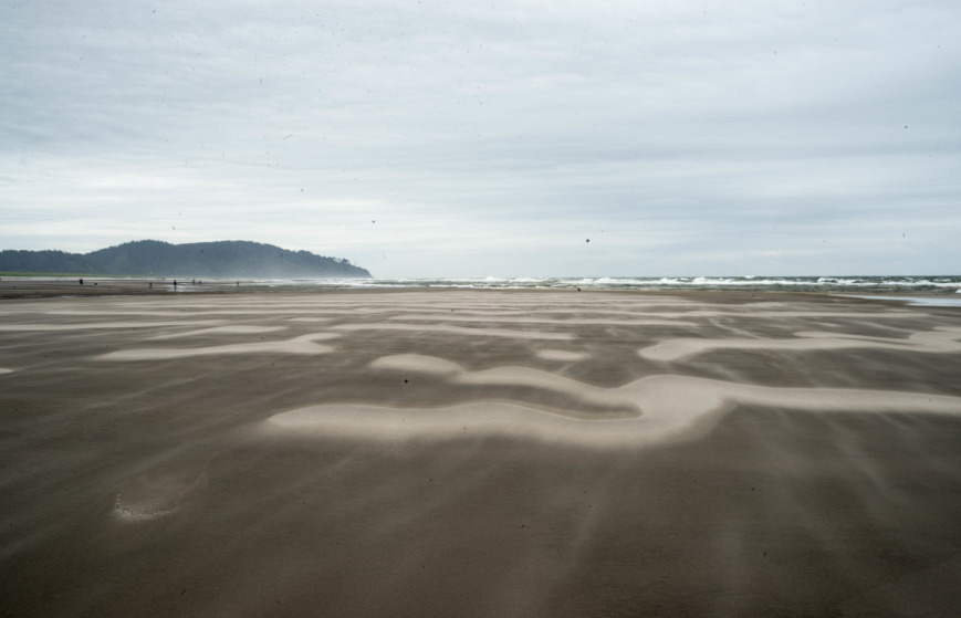 An image illustration of the longest continuous beach in the US